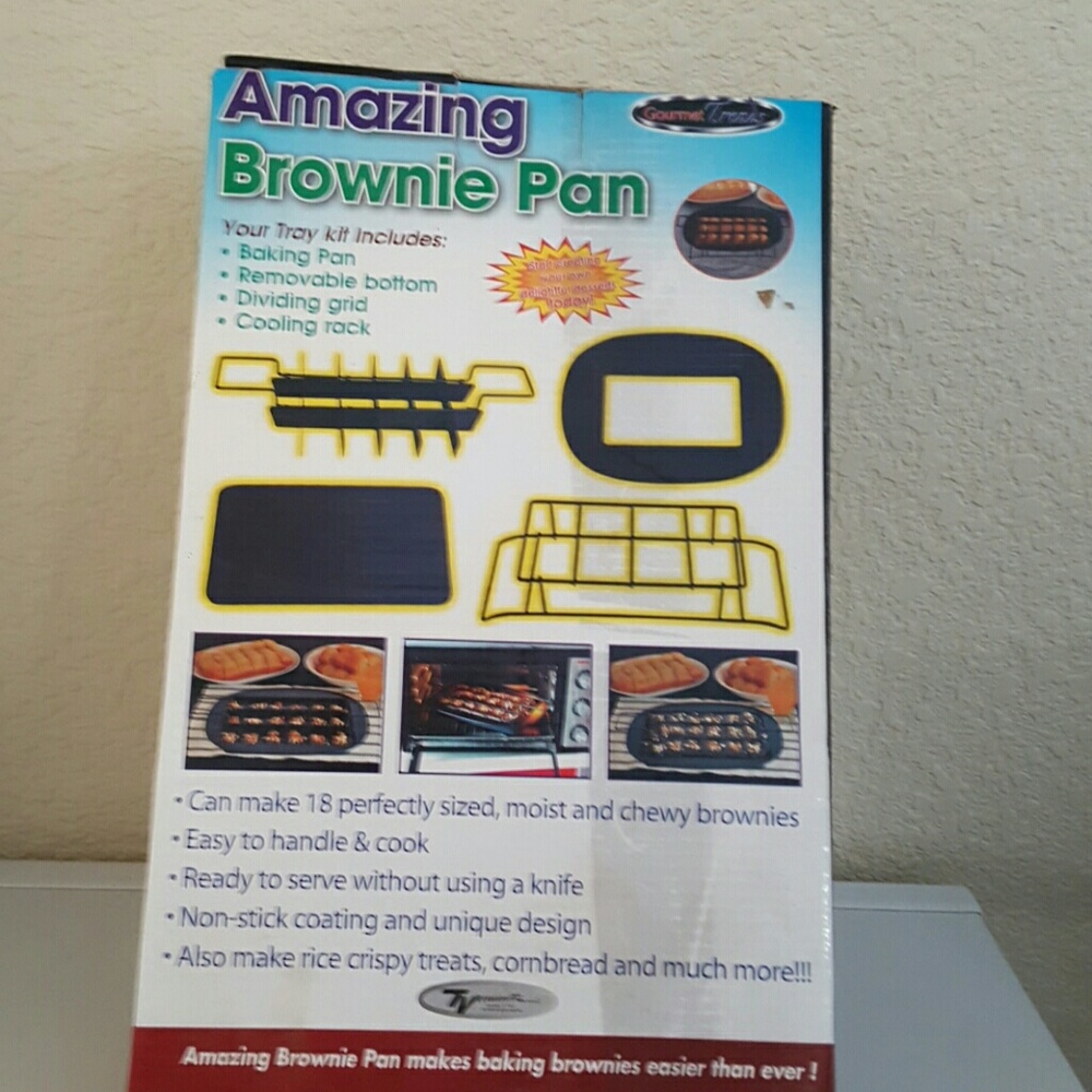 Amazing brownie pan